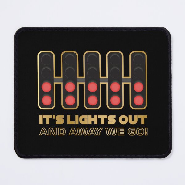 Item preview, It's Lights Out and Away We Go! - Premium Version (Gold and Black) designed and sold by FilipeFerreira.
