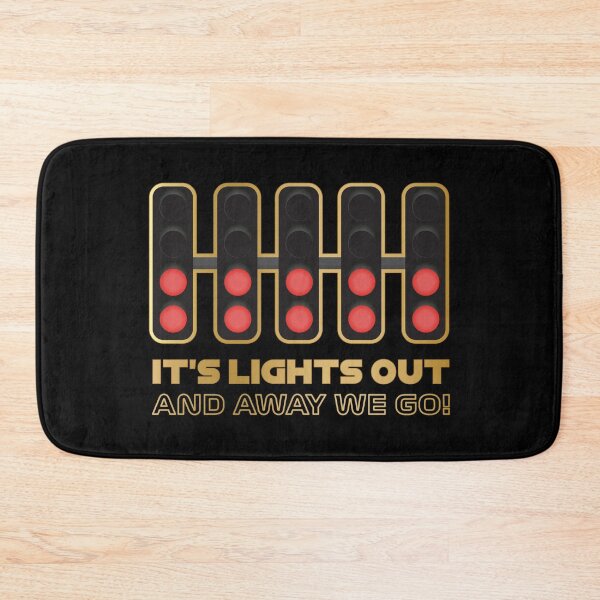 Item preview, It's Lights Out and Away We Go! - Premium Version (Gold and Black) designed and sold by FilipeFerreira.