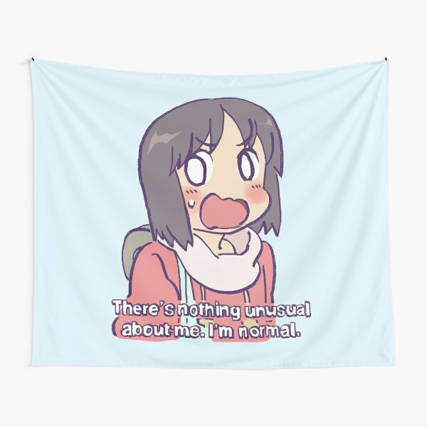 funny yuuko meme surprised face nichijou - Anime Memes - Tapestry