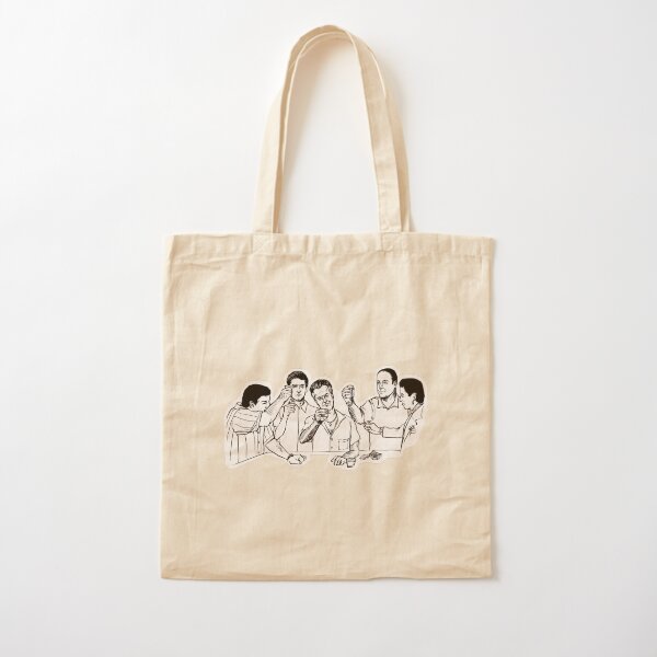 Sopranos in Black Pen Drawing Cotton Tote Bag