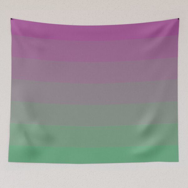Item preview, Ombre Gradient Fade Purple to Green designed and sold by Designs24U.