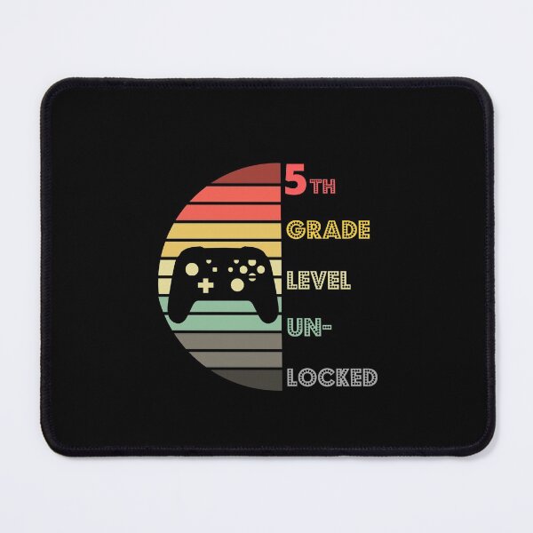 Item preview, 5th Grade Level Unlocked - Controller on a Sunset Background - Gift for Daughter or Niece designed and sold by CactusFamily.