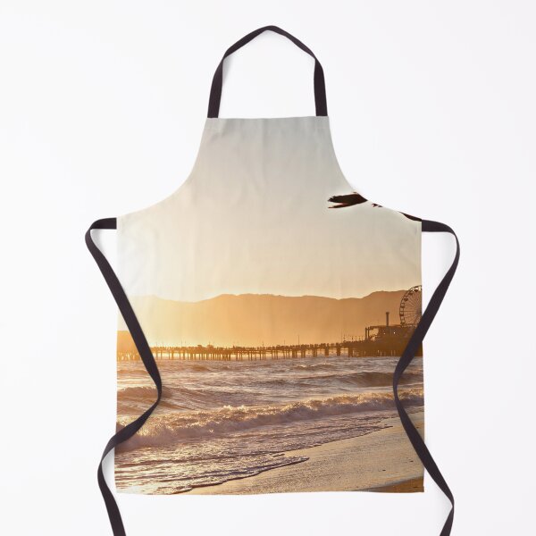 Item preview, Santa Monica Beach CA Bright Sunset designed and sold by Piper-Deals.