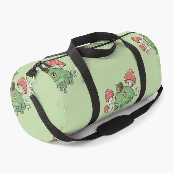 Item preview, Frog with Snail Hat in Mushroom Forest: Cottagecore Aesthetic Toad, Goblincore Fairy Grunge, Toadstool Fungi Theme, Trippy Witchy Emo Style designed and sold by MinistryOfFrogs.