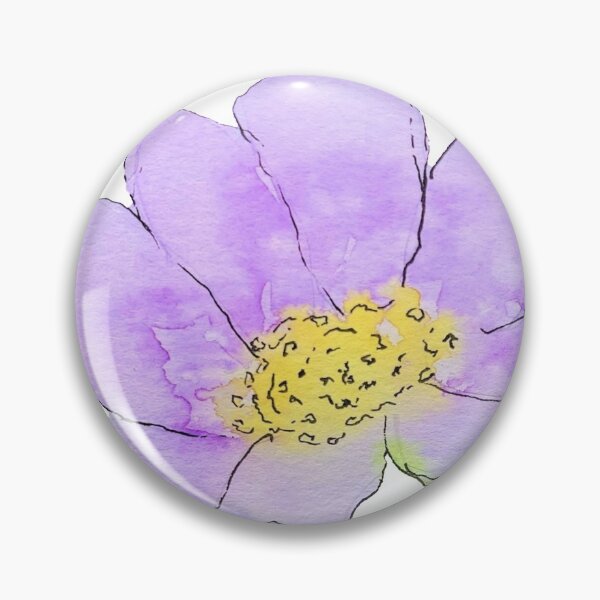 Artikelvorschau, Zarte lila Blume entworfen und verkauft von WallaceColor.
