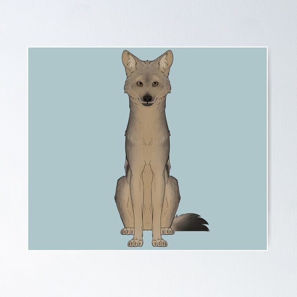 Item preview, Side-Striped Jackal designed and sold by ZTheCrazed.