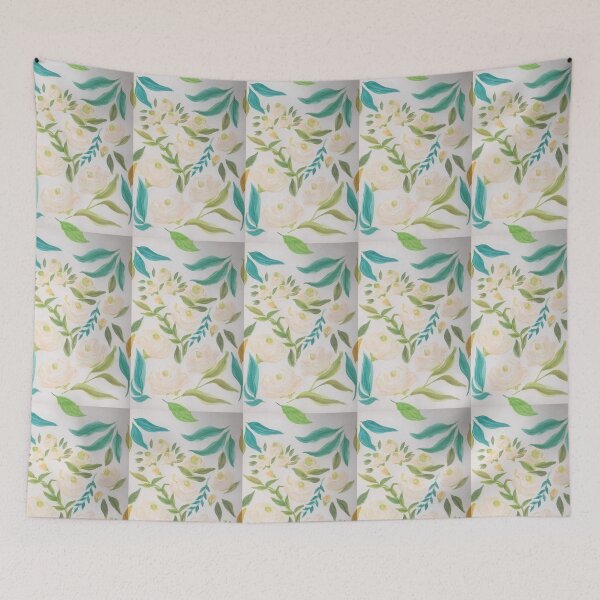 Item preview, White Blooms designed and sold by Cecilegabvelez.