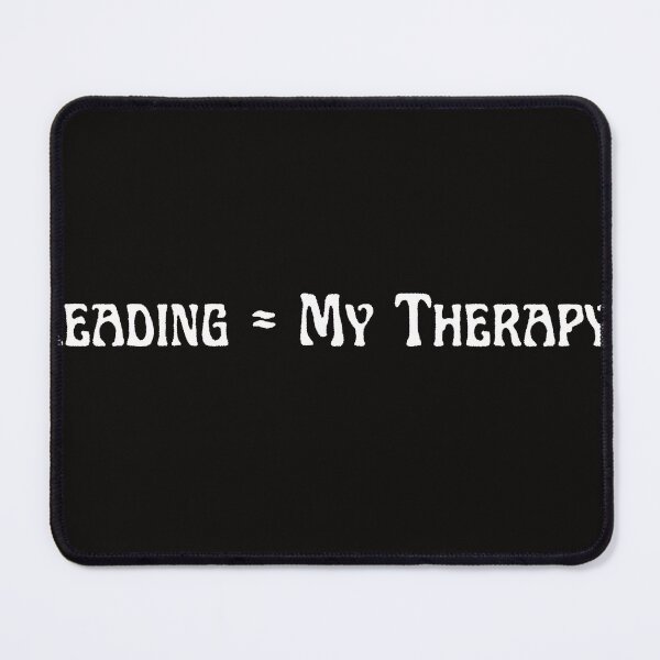 Item preview, Reading is My Therapy | Reading Quotes designed and sold by Nikiolilalala.
