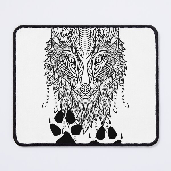 Item preview, Wolf | Artistic Wolf Drawing designed and sold by Nikiolilalala.