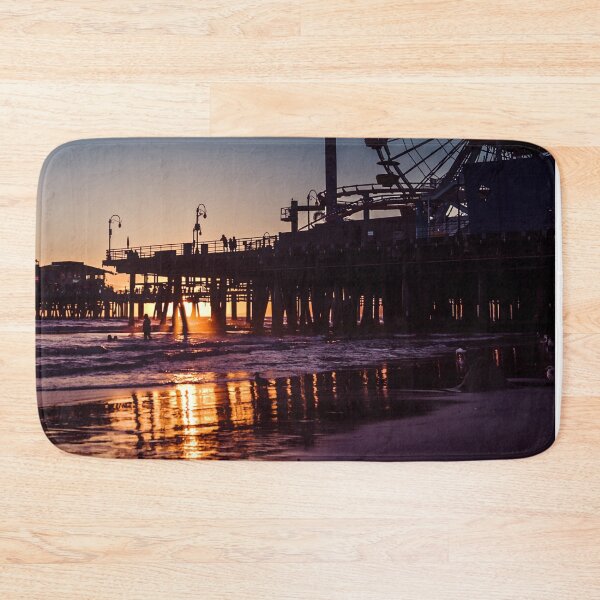 Item preview, Santa Monica Beach CA Pretty Sunset designed and sold by Piper-Deals.