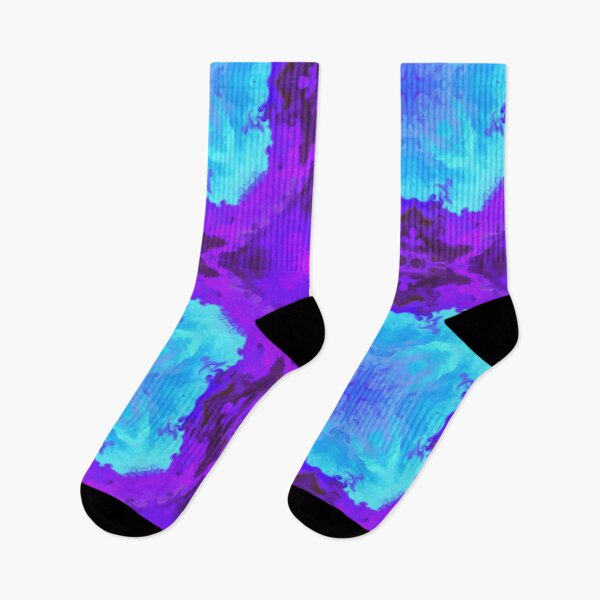 Artikelvorschau, Psychedelisches Kaleidoskop Blau und Lila entworfen und verkauft von WormholeOrbital.
