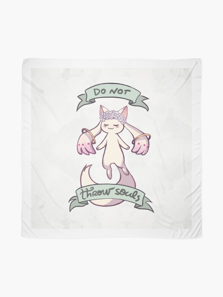 "Do Not Throw Souls" Scarf by ikimaru Redbubble