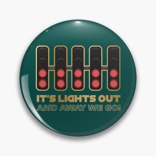 Item preview, It's Lights Out and Away We Go! - Premium Version (Gold and Emerald) designed and sold by FilipeFerreira.