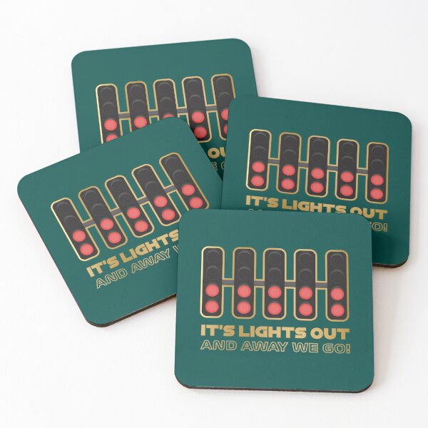 Item preview, It's Lights Out and Away We Go! - Premium Version (Gold and Emerald) designed and sold by FilipeFerreira.