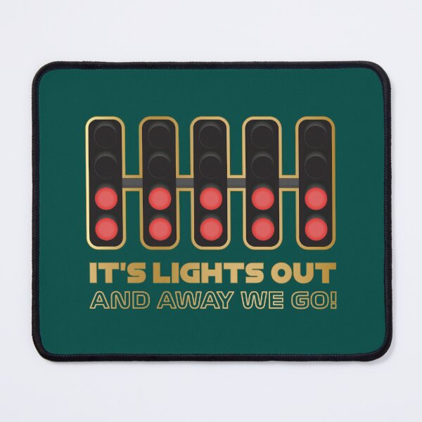 Item preview, It's Lights Out and Away We Go! - Premium Version (Gold and Emerald) designed and sold by FilipeFerreira.