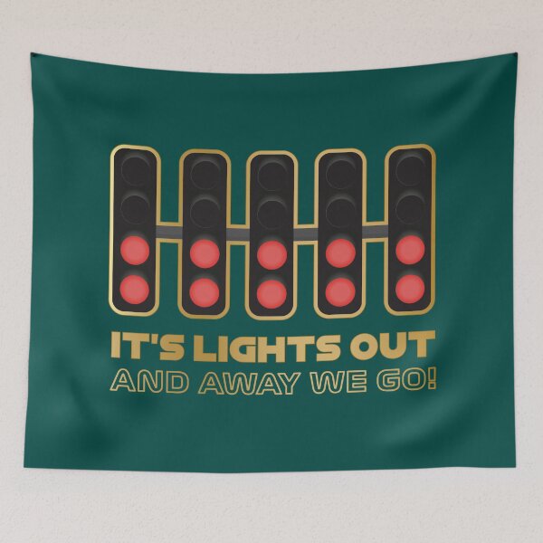 Item preview, It's Lights Out and Away We Go! - Premium Version (Gold and Emerald) designed and sold by FilipeFerreira.