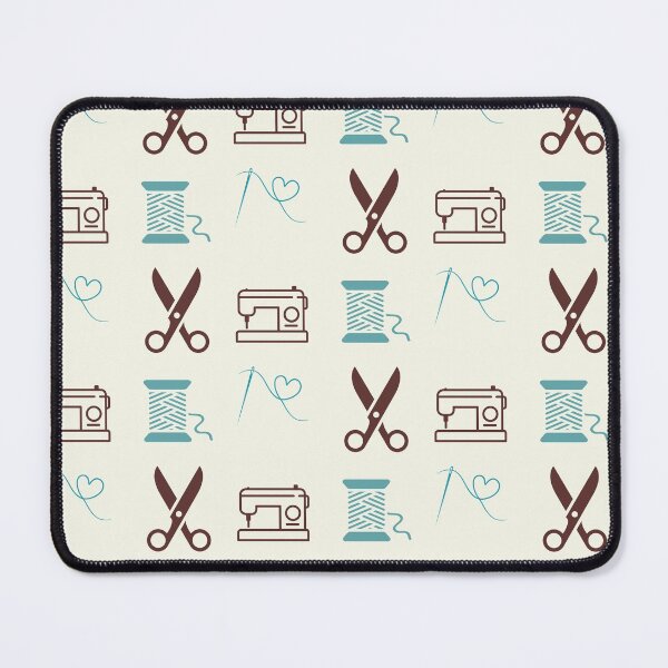 Item preview, Sewing needle, scissors, spool, and sewing machine designed and sold by shaune23.