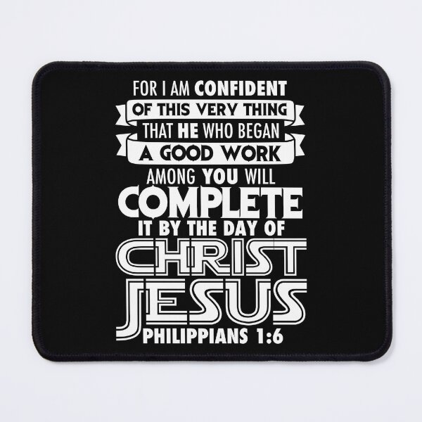 Item preview, Philippians 1:6 designed and sold by plushism.
