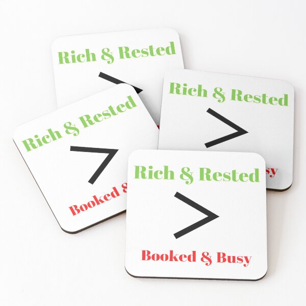 Item preview, Rich & Rested Booked & Busy designed and sold by 52andretired.
