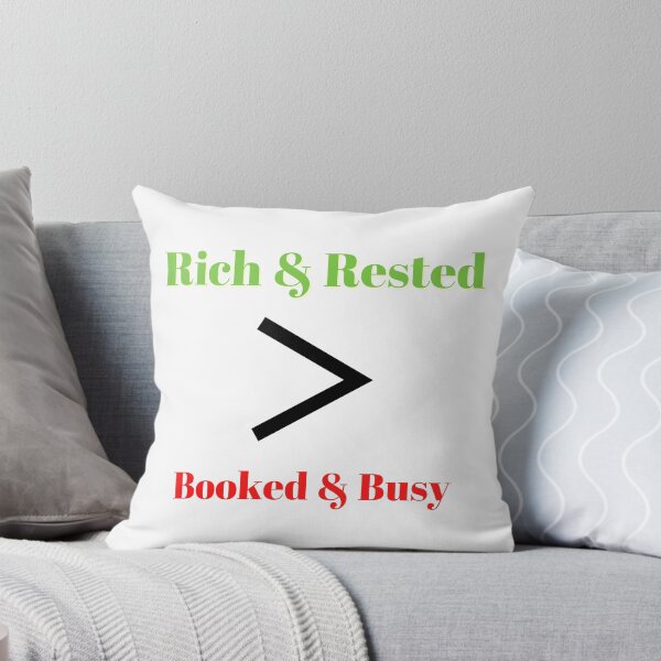 Item preview, Rich & Rested Booked & Busy designed and sold by 52andretired.