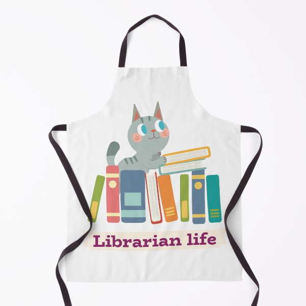 Item preview, Librarian life - Books&Cat designed and sold by Dvzshirts.