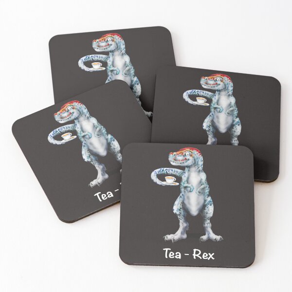 Item preview, Tea-Rex | WT-Blue Cartoon Tyrannosaurus Rex Dinosaur  designed and sold by Snootrac.