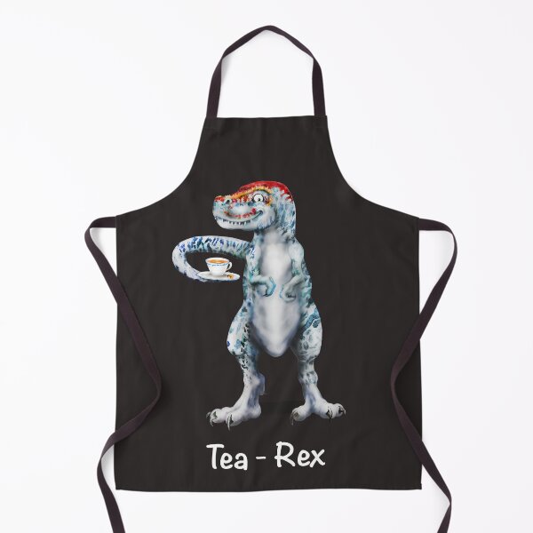 Artikelvorschau, Tee-Rex | WT-Blue Cartoon Tyrannosaurus Rex Dinosaurier entworfen und verkauft von Snootrac.