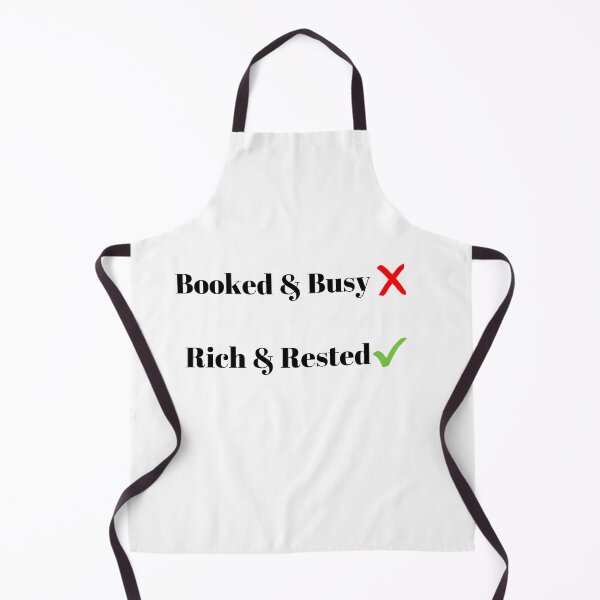 Item preview, Booked & Busy Rich & Rested designed and sold by 52andretired.