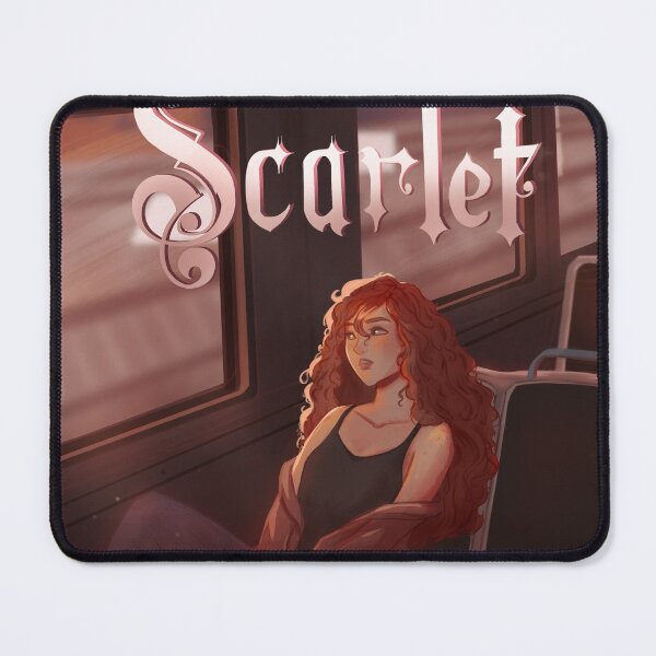 Item preview, Scarlet Book Art designed and sold by Hachandraws.
