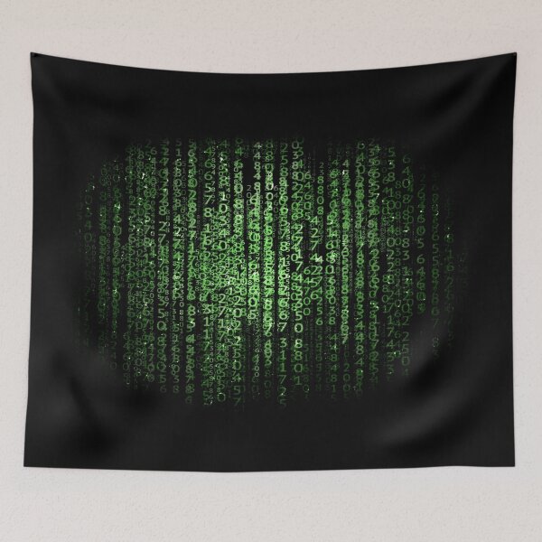 Item preview, Matrix Code Green Security Geek Web designed and sold by Jolly-Yosei.