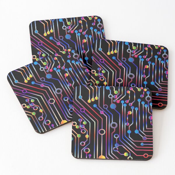Item preview, RGB circuit board, Electronic chip blueprint, electronic designed and sold by Harshler-Art.