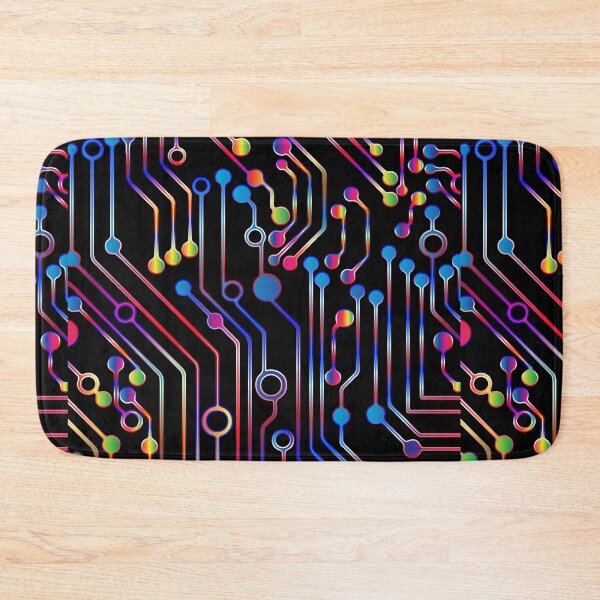 Item preview, RGB circuit board, Electronic chip blueprint, electronic designed and sold by Harshler-Art.