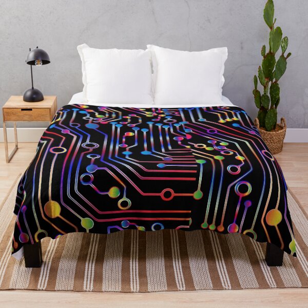 Item preview, RGB circuit board, Electronic chip blueprint, electronic designed and sold by Harshler-Art.