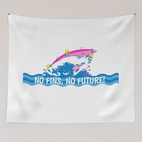 Item preview, No Fins No Future  designed and sold by mewsis.