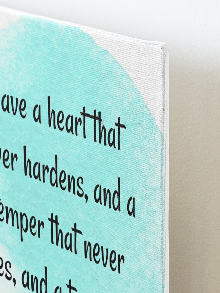 Dickens deals Heart that Never Hardens Framed Horizontal Poster