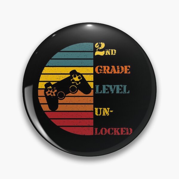 Item preview, 2nd Grade Level Unlocked - Controller on a Sunset Background - Gift for Daughter or Niece designed and sold by CactusFamily.