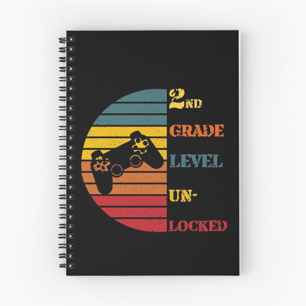 Item preview, 2nd Grade Level Unlocked - Controller on a Sunset Background - Gift for Daughter or Niece designed and sold by CactusFamily.