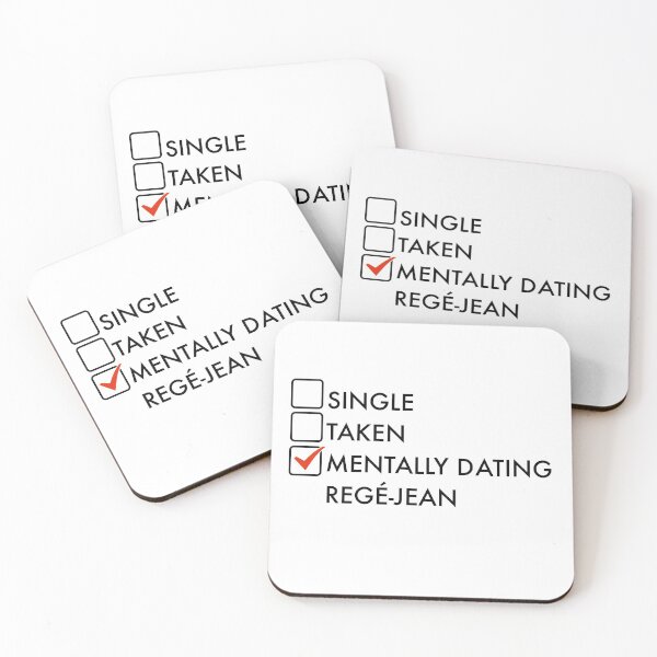 Item preview, Mentally dating Regé-Jean designed and sold by PG Illustration.