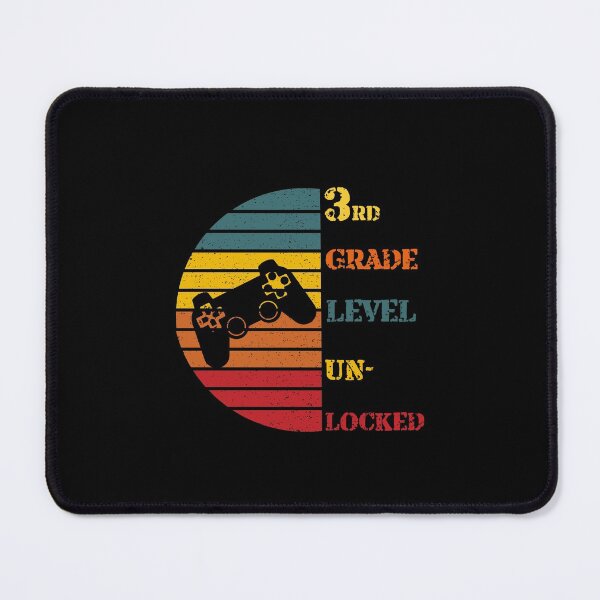Item preview, Third Grade Level Unlocked - Controller on a Sunset Background - Gift for Daughter or Niece designed and sold by CactusFamily.