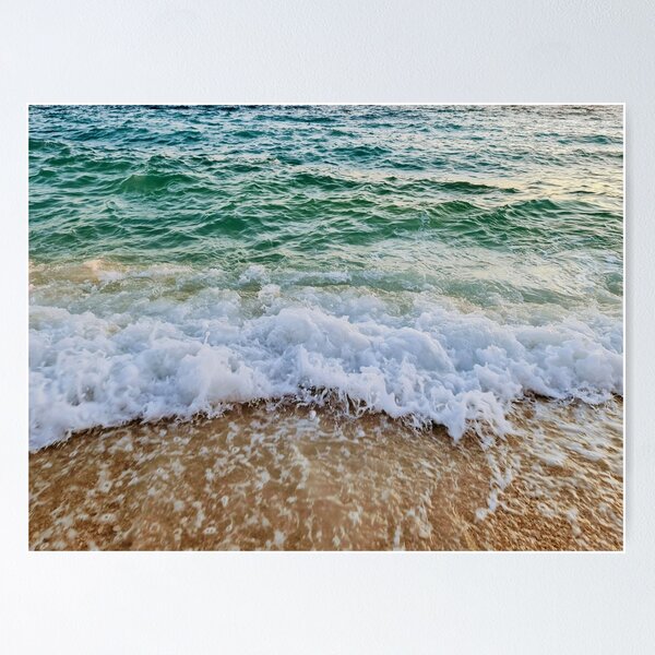Item preview, Beach with waves designed and sold by Chroma Myst.