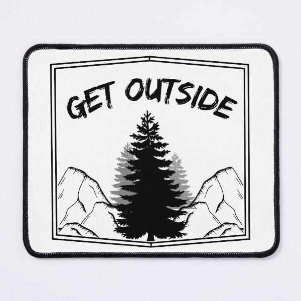 Item preview, Get Outside Wilderness Graphic designed and sold by FlipSideDesign.