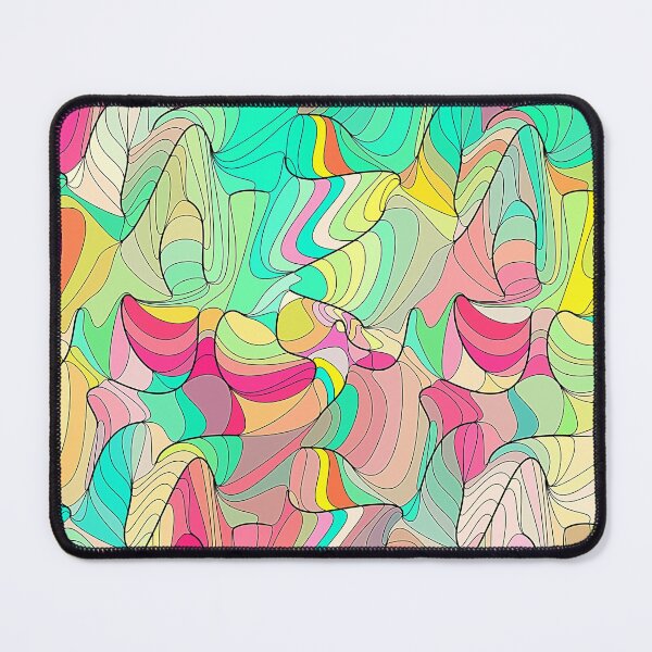 Item preview, Abstract geometric modern colorful pattern designed and sold by cutecrazytshirt.