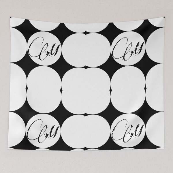 Item preview, Black White M designed and sold by SoLo Design.