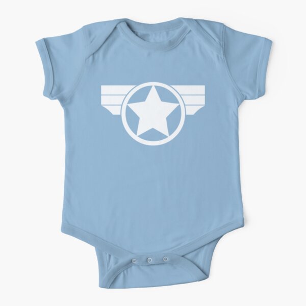Super Soldier Short Sleeve Baby One-Piece