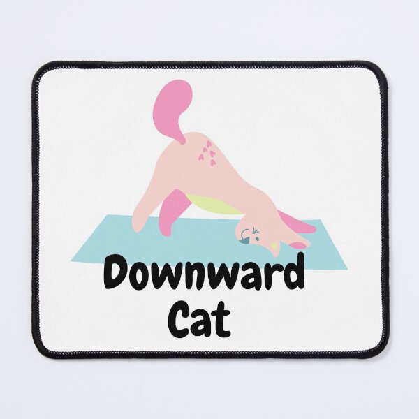 Item preview, Yoga Downward Cat | Workout & Exercise | Funny | Cute Avatar designed and sold by Nikiolilalala.