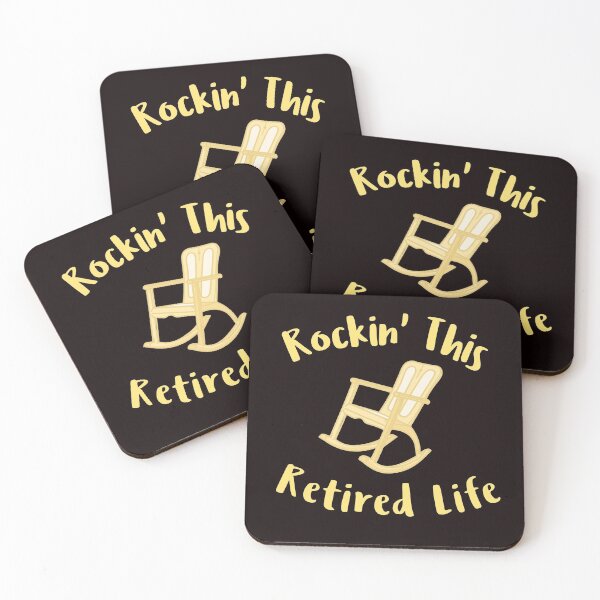 Item preview, Rocking This Retired Life designed and sold by BubbaCool.