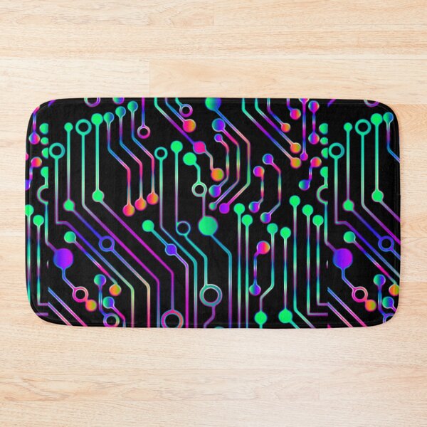 Item preview, RGB circuit, Electronic chip, computer network, blueprint, electronic designed and sold by Harshler-Art.