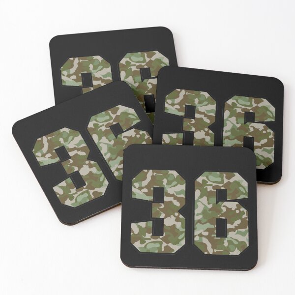 Item preview, Army Camouflage Number Thirty-Six Soldiers Lucky Number 36 designed and sold by Urosek.