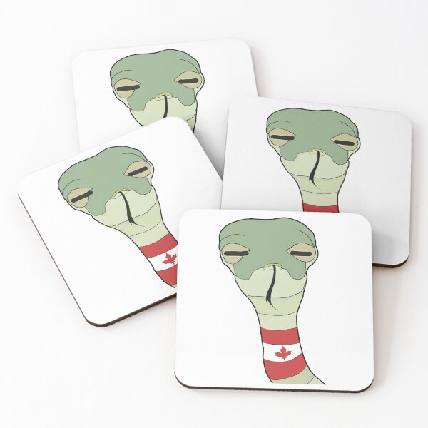 Item preview, Canada Pride Baked Snake Flag - Funny Canadian Nation designed and sold by ViewerEqualsPhoton.