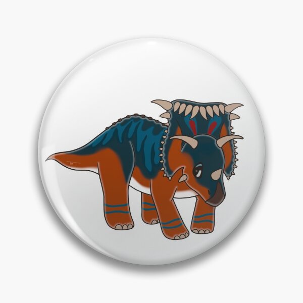 Item preview, Kosmoceratops, cute dino designed and sold by BeeAndClover.